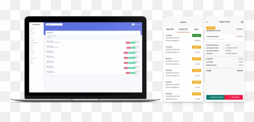 Free Online Ordering System For Restaurants Business - Vertical png