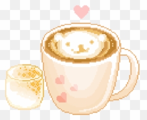 Hot Coco Sticker - Discover u0026 Share GIFs Transparent Anime Coffee Gif png