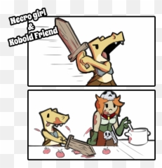 Necro Girl U0026 Kobold Friend 178072 Dsurion Free Png