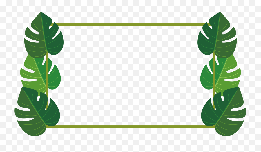 4613 X 2477 8 - Logo Banana Leaf Png,Leaf Border Png