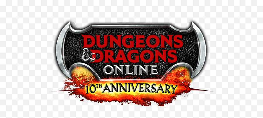 Ddou0027s 10th Anniversary Logo - Graphic Design Png,Dungeons And Dragons Logo Png