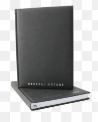 General Motors Journal - Black with Silver Logo Gadget png