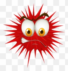 Thorns Ball Clipart Without Background Png Download - Funny Gif Emoji