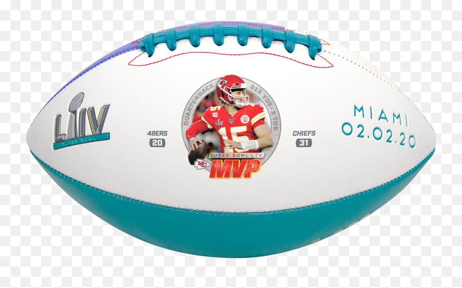 Patrick Mahomes Super Bowl 54 Mvp Full Size Football - Inflatable Png,Patrick Mahomes Png