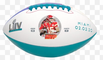 Patrick Mahomes Super Bowl 54 Mvp Full Size Football - Inflatable Png,Patrick Mahomes Png