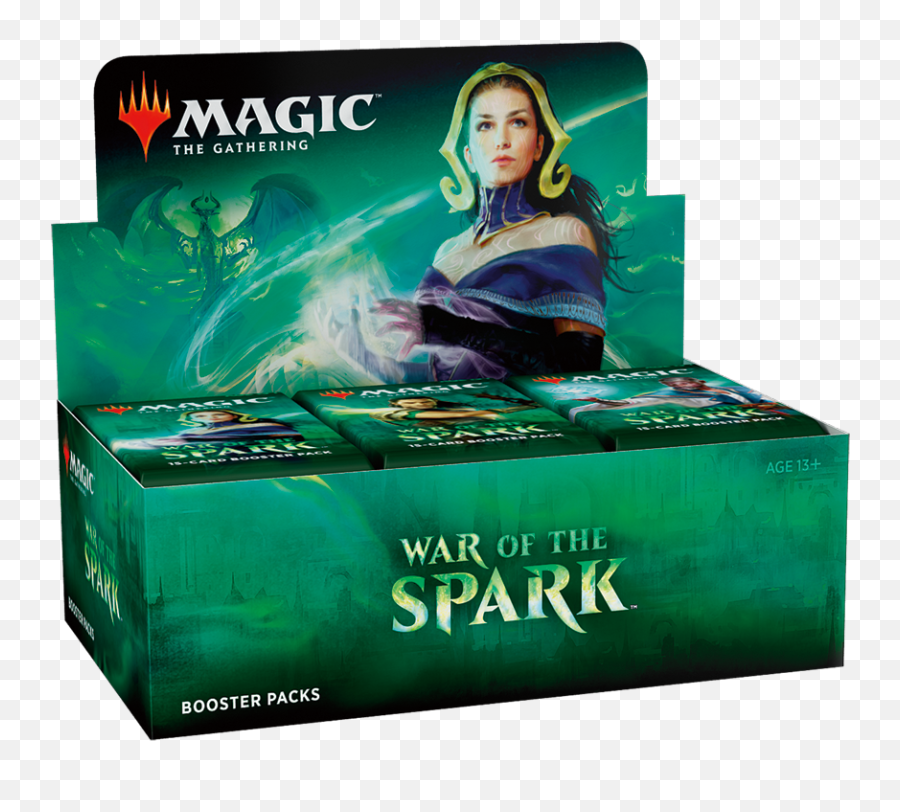 War Of The Spark Booster Box - Booster Box Mtg Png,Spark Png