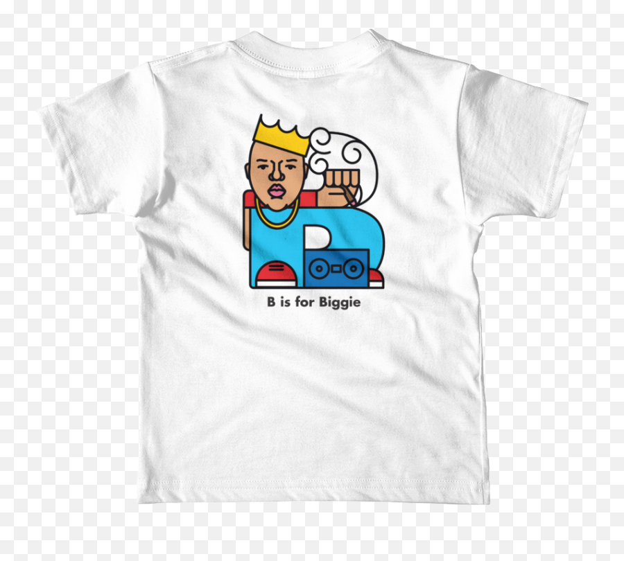 Biggie Back Print Kids T - Shirt The Andy Hop Kids Tshirt Mockup Back Png,Biggie Png