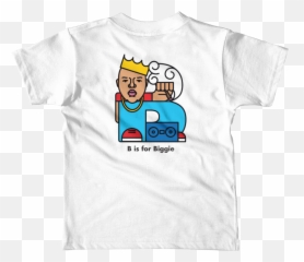 Biggie Back Print Kids T - Shirt The Andy Hop Kids Tshirt Mockup Back Png,Biggie Png