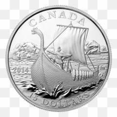 Silver Coin Canada - Canada Viking Coin Png,Silver Coin Png