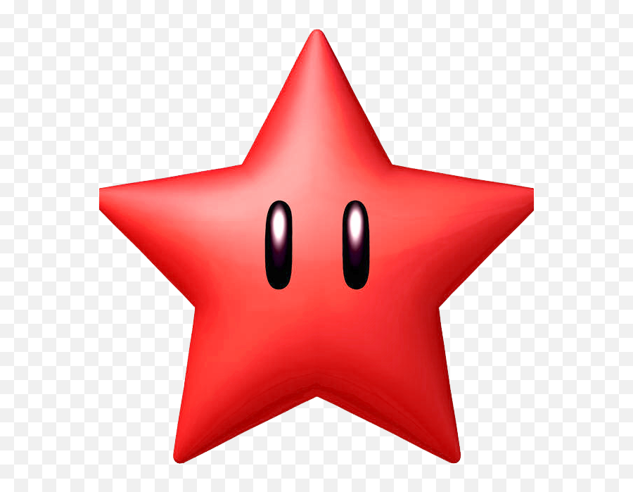 Clipart Star Red Picture - Super Mario Star Red Png,Mario Star Png
