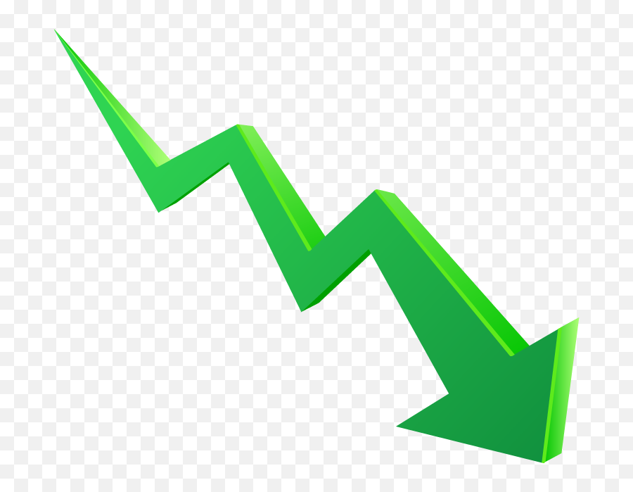 Graph Clipart Stock Market Picture 1256551 - Arrow Going Down Png,Stock Market Png