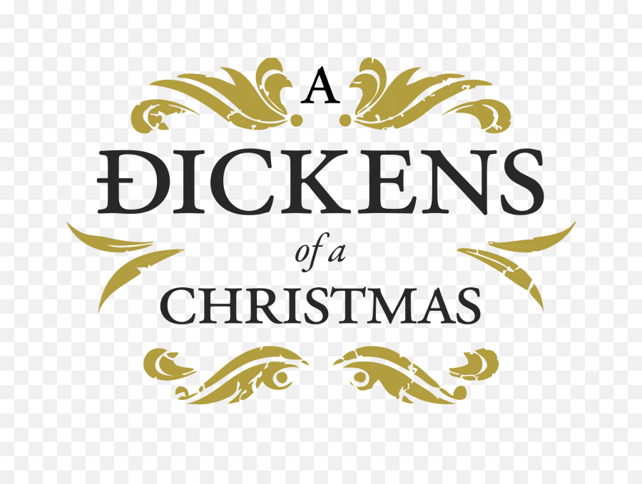 A Dickens Of Christmas Logo Vector - Calligraphy Png,Christmas Logo Png
