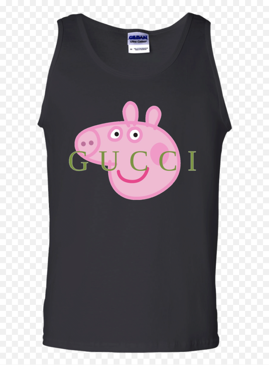 Peppa Pig Gucci Tank Top Png Image - Portable Network Graphics,Gucci Hat Png