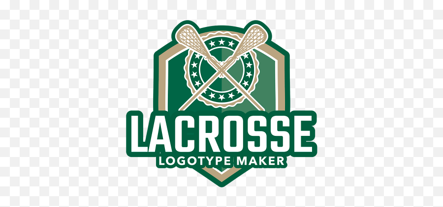 Connect With Your Fans The Best Lacrosse Logo Placeit - Field Lacrosse Png,American Football Logo