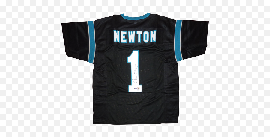 Cameron Newton Autographed Carolina Panthers Black 1 Jersey - Tristar Carolina Panthers Cam Newton Jersey Png,Cam Newton Png