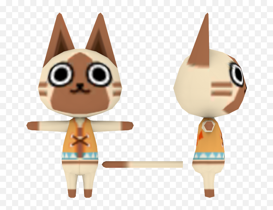 Animal Crossing New Leaf Felyne - Animal Crossing Cat Template Png,Animal Crossing Png