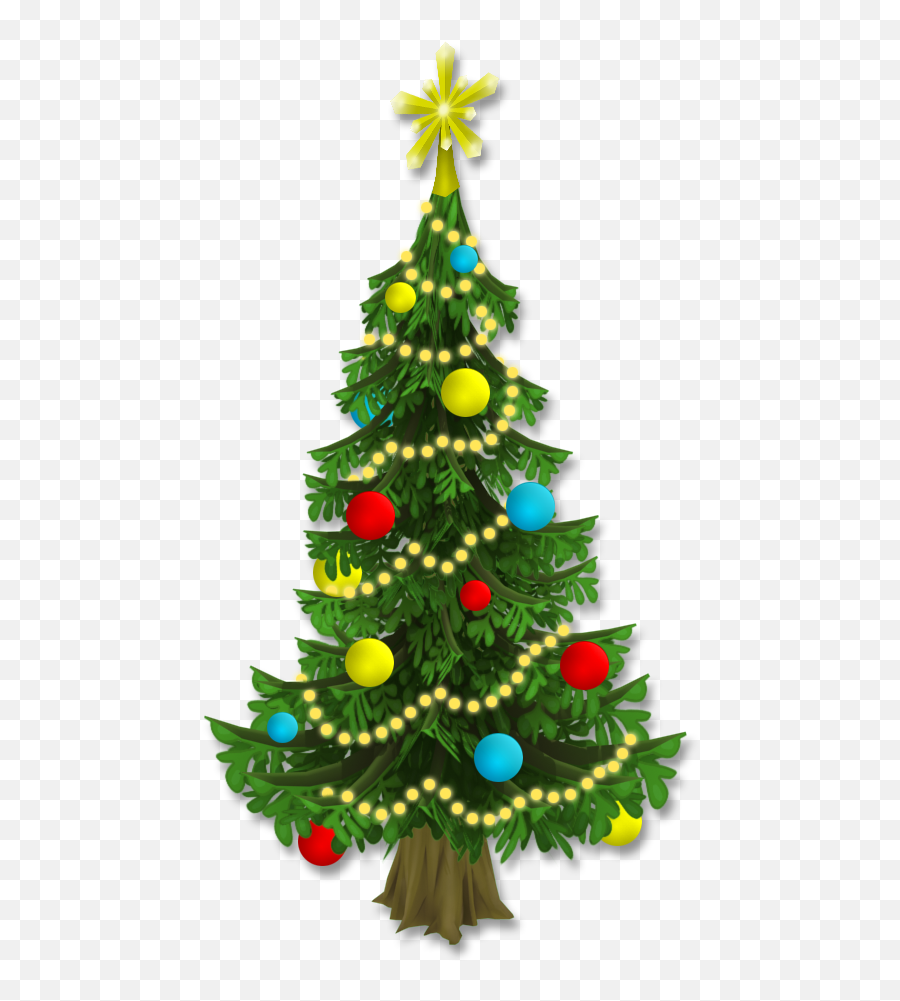 Christmas Tree Png - Hay Day Trees,Christmas Tree With Transparent Background