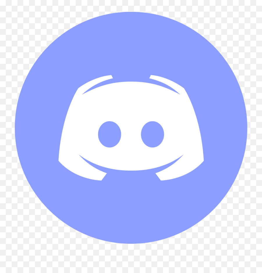Circle Discord Gaming Messenger Round Icon - Circle Discord Logo Png,Blue Circle Png