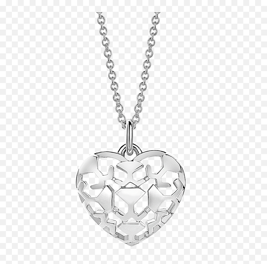 Silver Heart Beawelry Logo Filigree Pendant - Locket Png,Dhl Logo Png