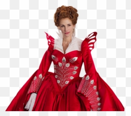 Download Hd Julia - Evil Queen Julia Roberts Transparent Png Mirror Mirror Julia Roberts Red Dress,Evil Queen Png