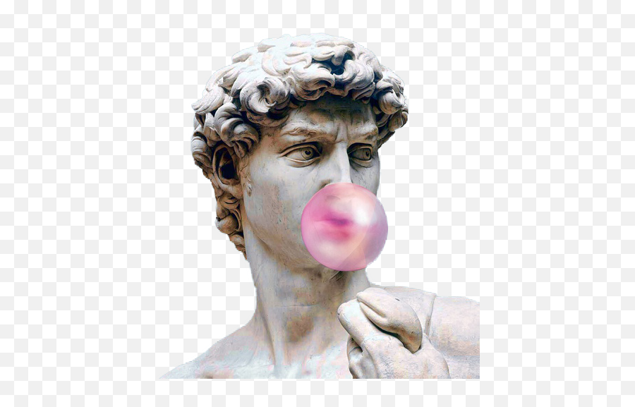 Untitled - Image 3162284 By Kristyd On Favimcom David Michelangelo Chewing Gum Png,Aesthetic Png Tumblr