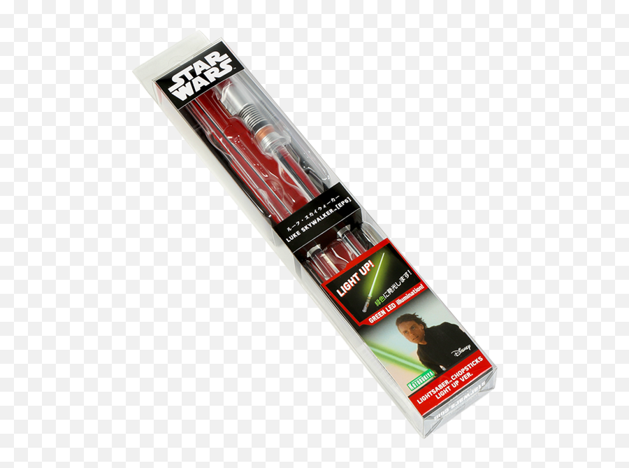 Star Wars Lightsaber Chopsticks - Luke Skywalker Episode Vi Light Up Version Star Wars Png,Luke Skywalker Transparent Background