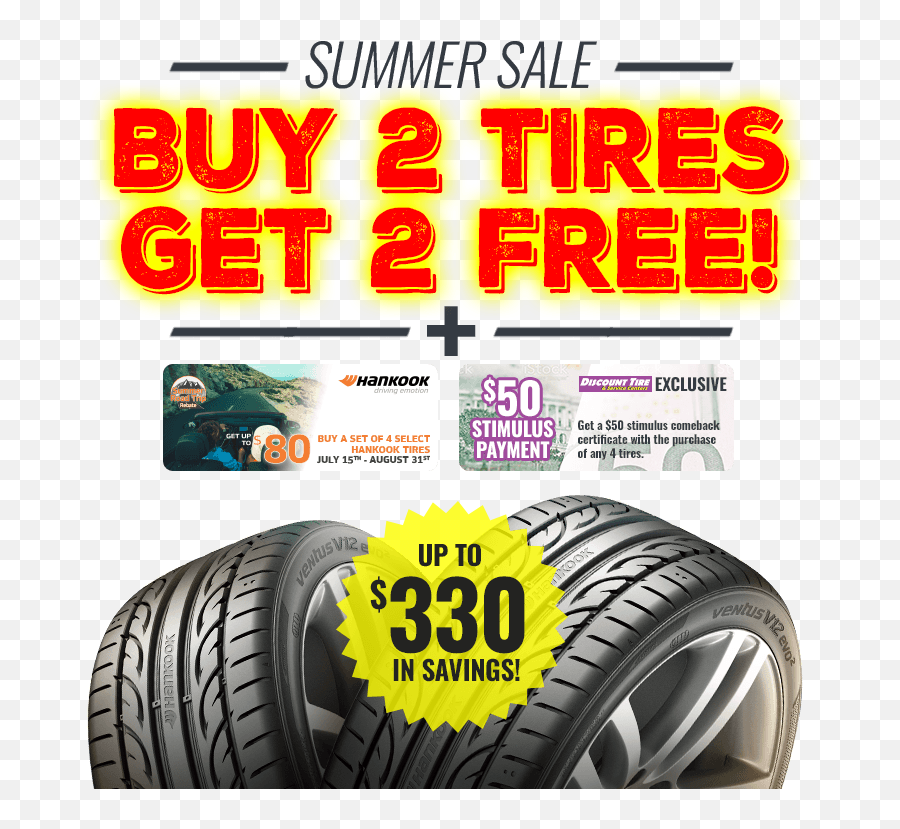 Discount Tire Centers Specials U0026 Complete Car Care - Tread Png,50% Off Png