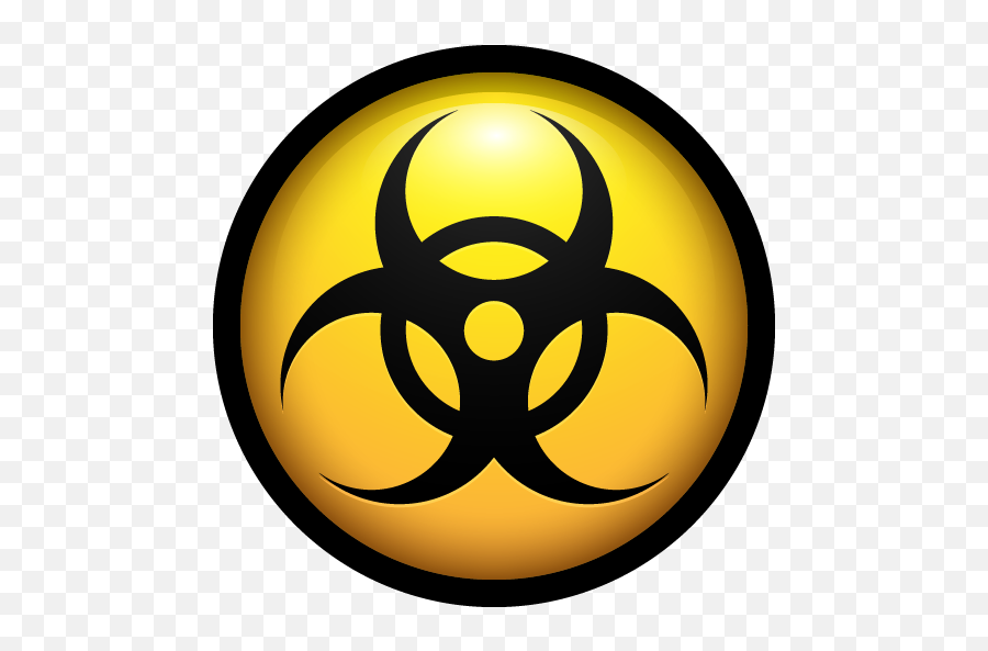 Biohazard Icon - Toxic Symbol Png,Radiation Symbol Png