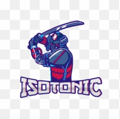 Mascot Logo With Ninja Samurai - Graphic Design Png,Ninja Logo Png