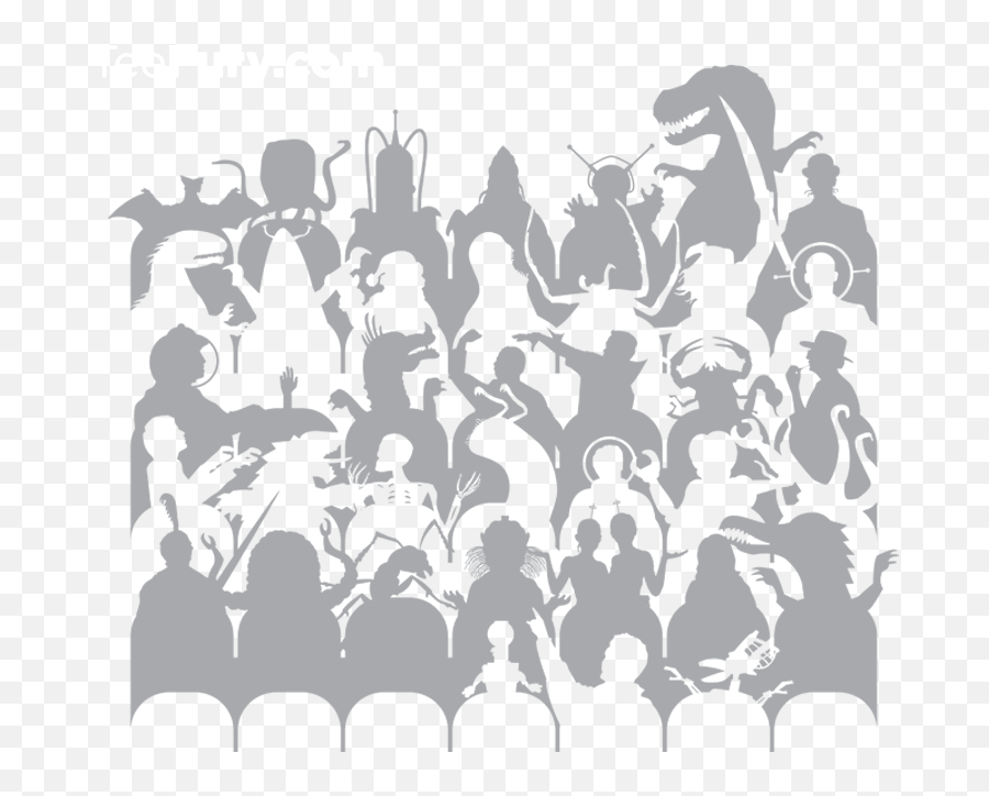 Download Hd Cheering Crowd Png - Mst3k,Crowd Png