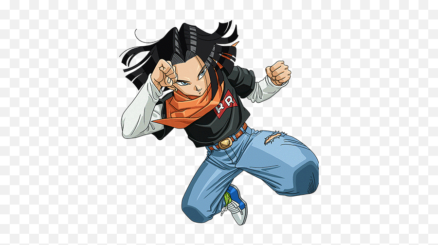 Download Android 17 Png - Dragon Ball Z Android 17 Png,Android Transparent Background