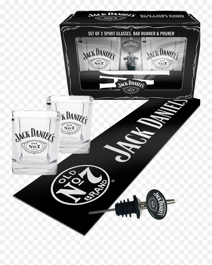 Buy Jack Danielu0027s Glass U0026 Bar Mat Gift Pack Dan Murphyu0027s - Jack Daniels Bar Mat Png,Jack Daniels Logo
