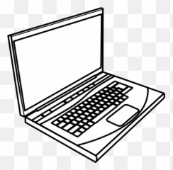 Download Vector Freeuse Library Laptop Clipart - png