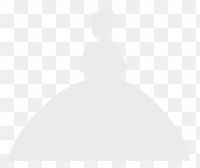 Download Hd Wedding Dress Clipart Png - Transparent Silhouette