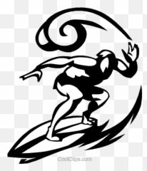 Surfboard Royalty Free Vector Clip Art - Surfing Clipart Png,Surfing Png