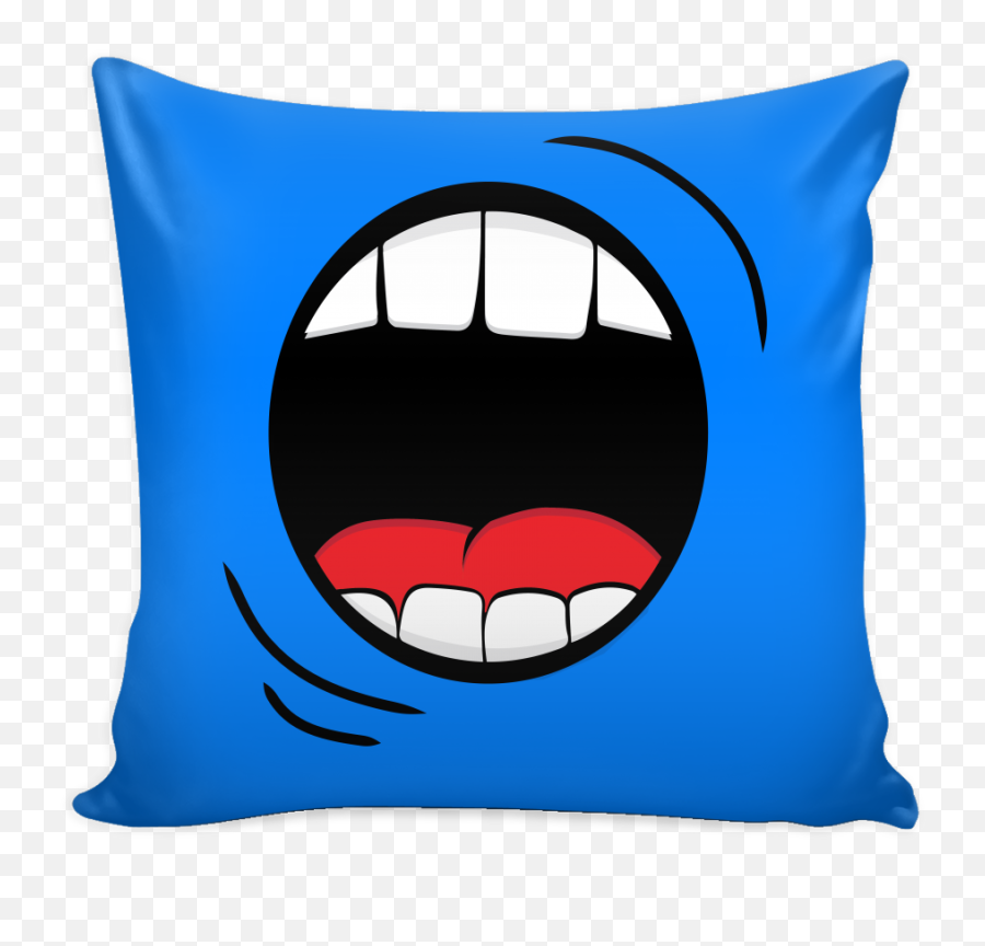 Download Monster Mouth Halloween Pillow - Design Png,Monster Mouth Png
