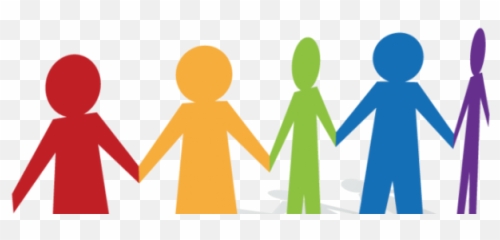 People Holding Hands Png Transparent - Stick