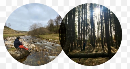 Time To Be In Nature - Natural Landscape Png,Alone Png