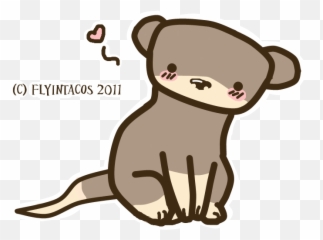 Download Mongoose Clipart Sea Otter - Full Size Png Image Mongoose Chibi,Otter Png