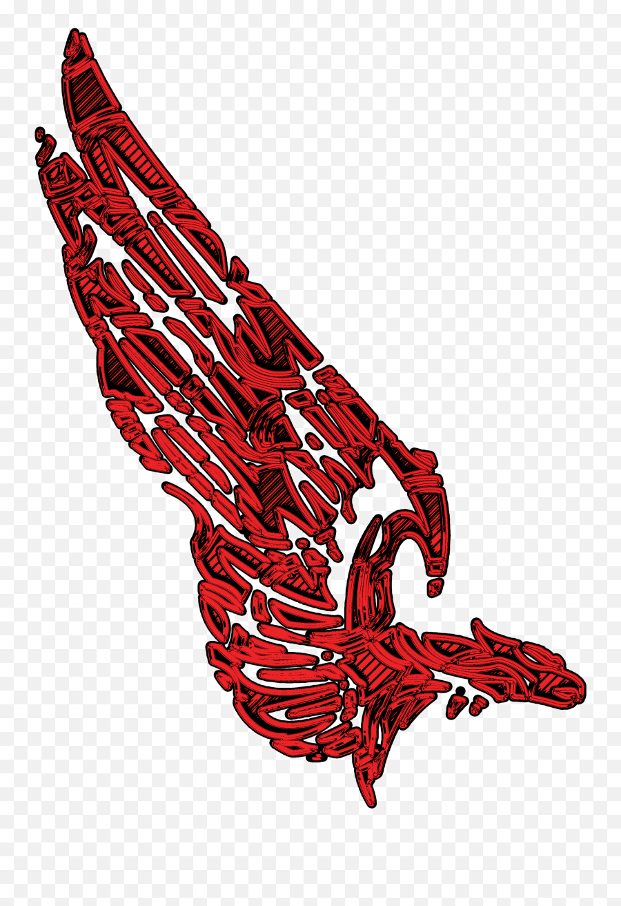 Eagle Wing Red Image - Tattoo Wings Red Png Transparent Eagle Wings Red,Eagle Wings Png