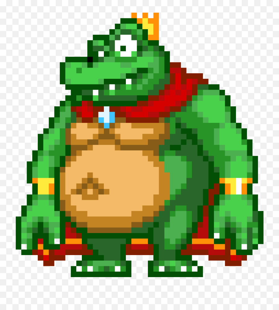 Pixilart - King Of Swing K Rool Png,King K Rool Png