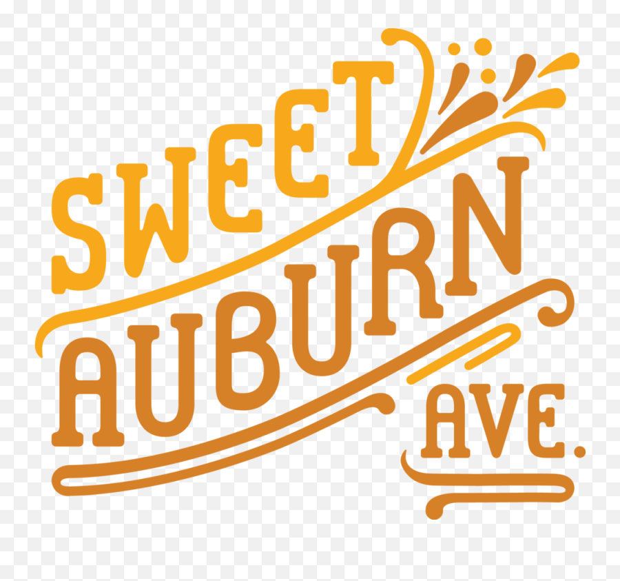 Sweet Auburn Avenue Juliana Bone Design - Horizontal Png,Auburn Logo Png
