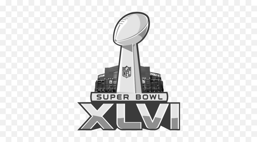 Download Hd Xlvi - Super Bowl Xlvi Logo Transparent Png Super Bowl Xlvi Logo Png,Super Bowl Png