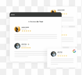 Embed Google Yelp Or Facebook Reviews - Horizontal png