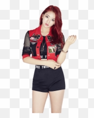 Twice Jihyo - Jihyo Like Ooh Ahh Png,Twice Transparent