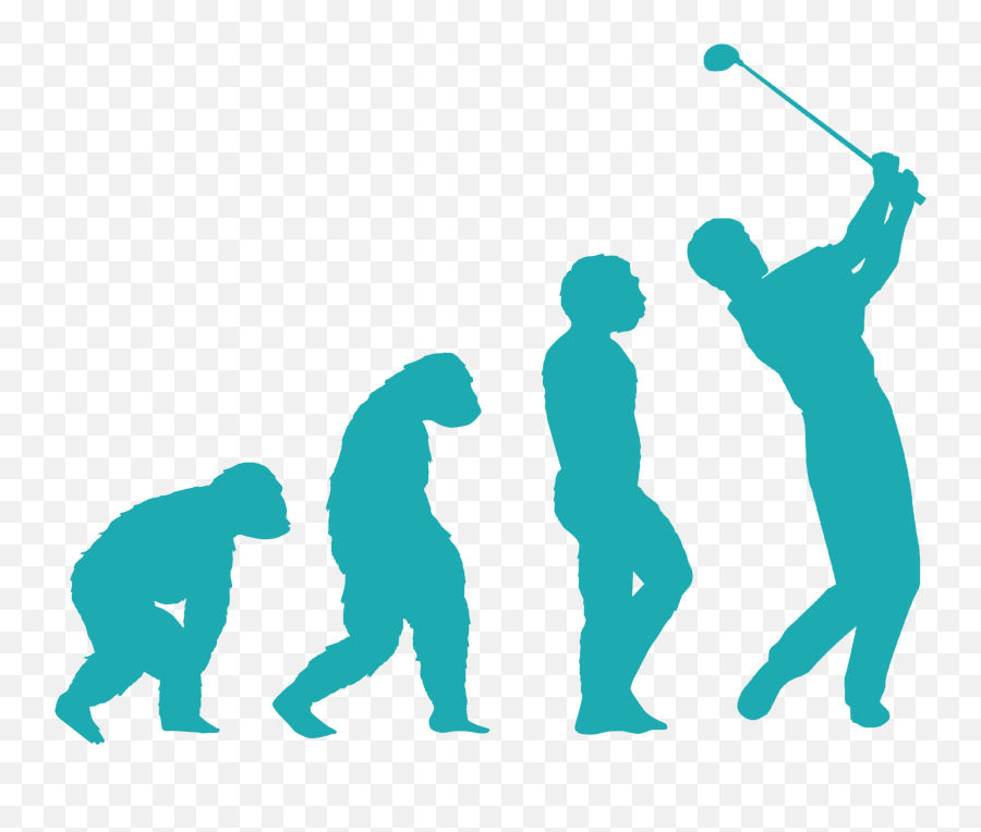 Gif Human Evolution Gruet Winery Vector - Evolution Silhouette Vector Png,Evolution Png