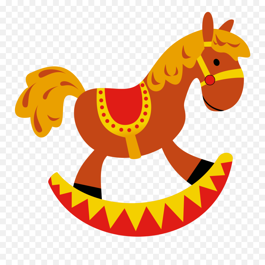 Toys Clipart Transparent - Toy Rocking Horse Clipart Png,Baby Toys Png