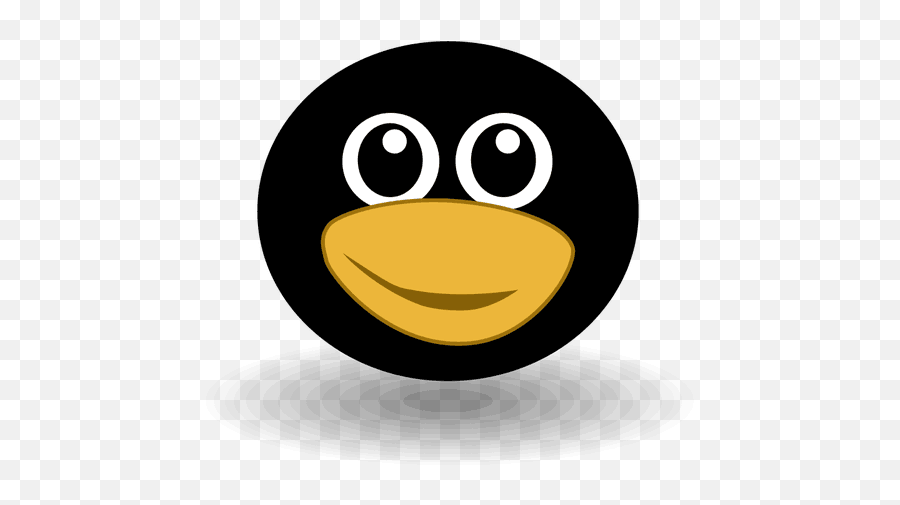 Public Domain Lucu Emoticon Funny - Clipart Penguin Face Png,Gambar Icon Lucu