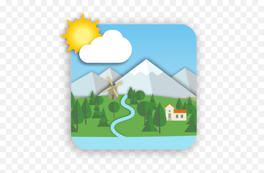 Animated Landscape Weather Live Wallpaper Free Download - Animated Landscape Wallpaper Weather Png,Mechwarrior Online Icon
