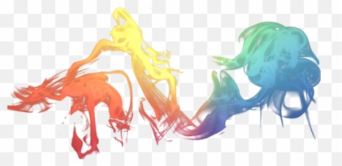 Cool Smoke Multicolor Png - Smoke Multi Color Png,Cool Design Png
